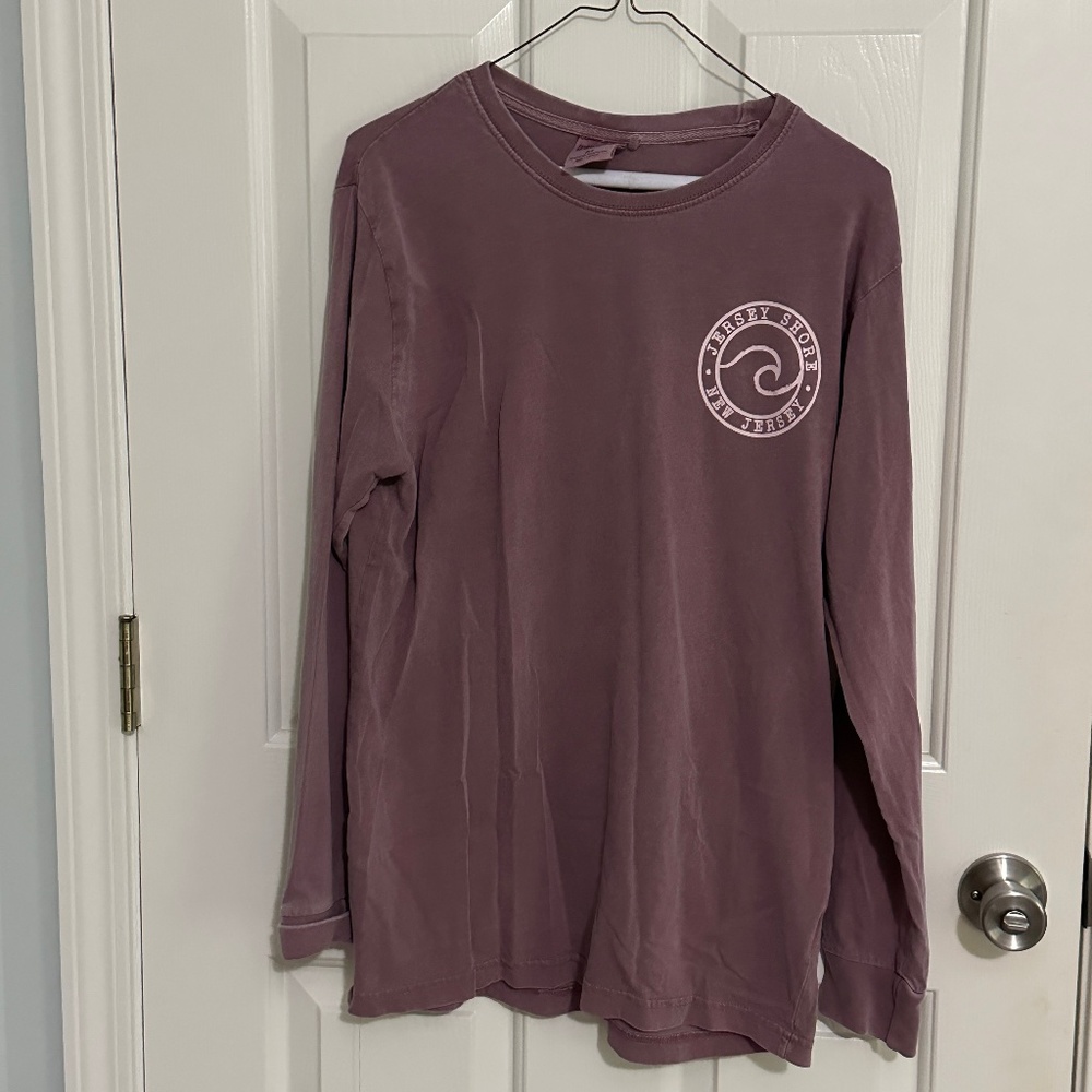 New Jersey - Jersey Shore - Long Sleeve T-shirt - Size Medium